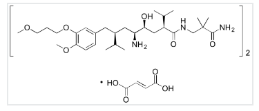 半富马酸阿利吉仑