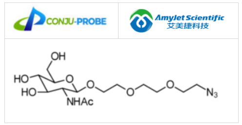 Conju-Probe-β-GlcNAc-PEG3-azide (O-link)